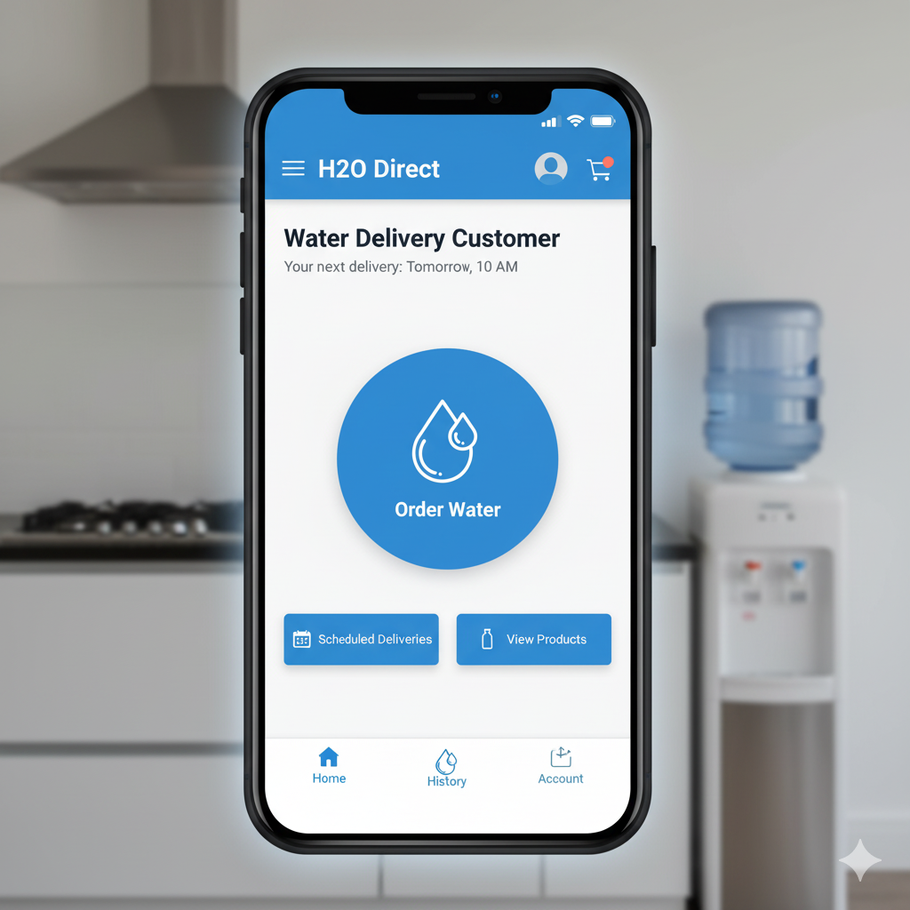 Water Delivery App: In Progress